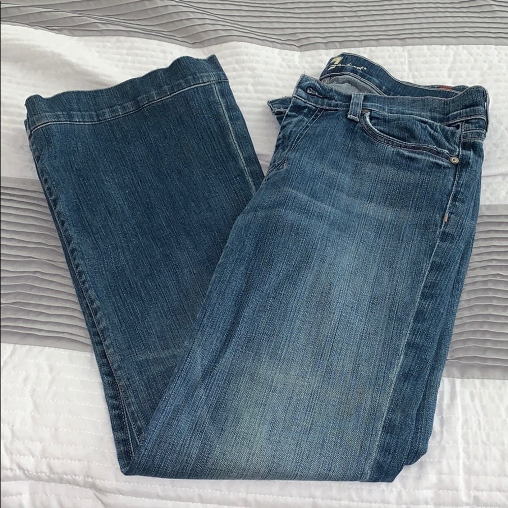 7 For All Mankind Denim Flare Jeans